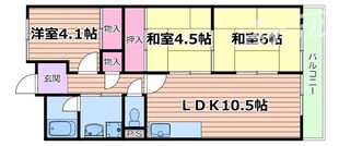 メゾントゥルースの物件間取画像